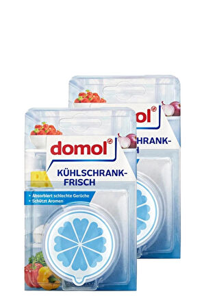 Domol Kokusuz Buzdolabı Deodorantı Kartuş Ve Karbon Filtre 40 Gr (2 Adet)