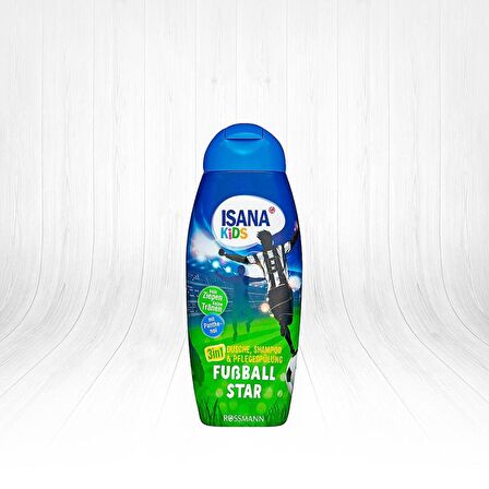 Isana Kids Futbol Starı 3'ü 1 Arada Duş Jeli 300ml