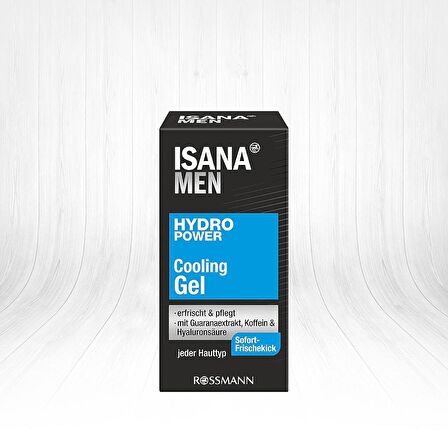 Isana Men Hydro Power Nemlendirici Yüz Bakım Jeli 50ml