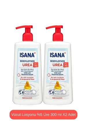 Vücut Losyonu %5 Üre 300 ml 2'li