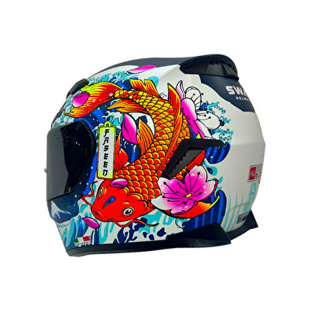 Sway Kapalı Kask Sw 820 Dakar 5