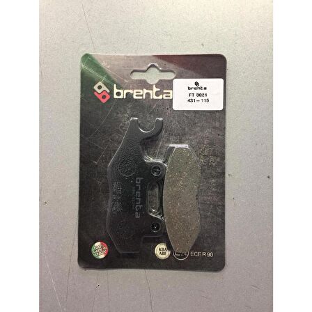 Kawasakı Ex 250 R - Nınja 300-Z 300  Ön Veya Arka Fren Balatası Brenta -Arasmoto