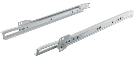 Häfele Naylon Tekerlekli Ray, HÄFELE EGO, Tek Açılım, Beyaz, 12 kg Taşıma - 12 kg/çift (1 Çift)