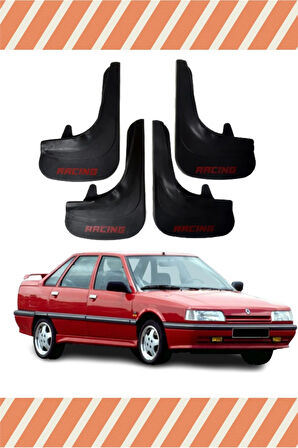 Renault R 21 tüm kasalar Racing yazılı 4’lü tozluk çamurluk paçalık şık koruma