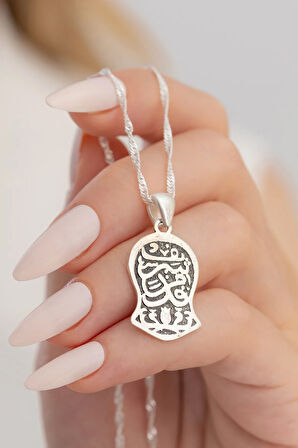 Kadın Gümüş Kolye - Nalı Şerif Gümüş Kolye