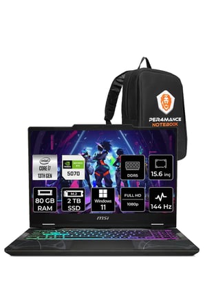 Cyborg 15 i7 13620H 80GB 2TB SSD RTX5070/8GB 15.6" FHD 144Hz W11P Gaming Laptop B13WGKG