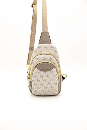 Kadın Vücut Çantası 959-43131 SİLVER POLO FREEBAG M178 BEJ-MAT KUM