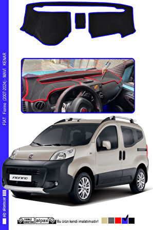 Fiat Fiorino Torpido Koruyucu 2007-2024 Arası Modele Özel - Mavi Kenar