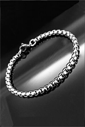 Ottoman 5.5mm Polo Erkek Çelik Bileklik Künye Ince Model Gblplmdlkny-gms