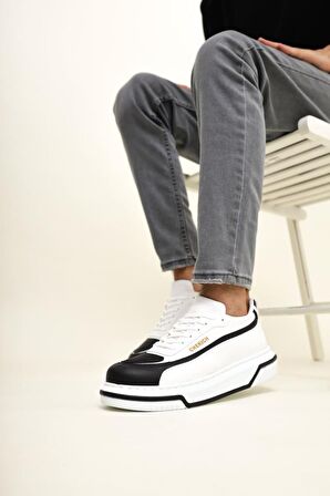 Chekich CH241 BT Erkek Ayakkabı SIYAH/BEYAZ