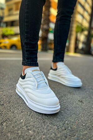 CH299 GBT Sollıevo Erkek Ayakkabı BEYAZ/SIYAH