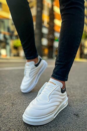 CH299 GBT Sollıevo Erkek Ayakkabı BEYAZ/SIYAH