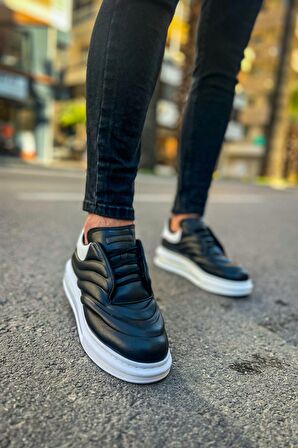 CH299 GBT Sollıevo Erkek Ayakkabı SIYAH/BEYAZ