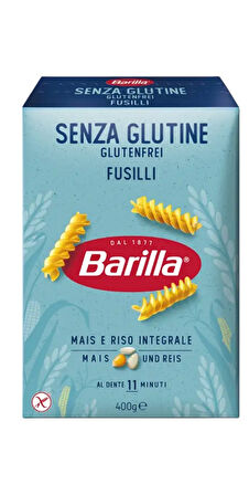 Barilla Glutensiz Fusilli Makarna 400 gr X 2 Adet