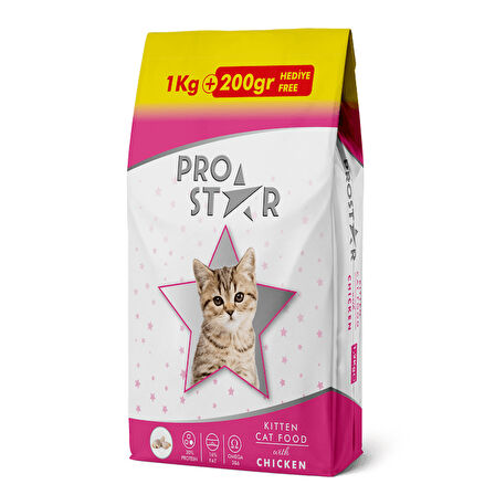 PROSTAR YAVRU KEDİ MAMASI TAVUKLU