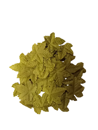 CADILAR BAYRAMI HALLOWEEN DEKORSÜS  ÇINAR YAPRAKLARI  YEŞİL 100'LÜ