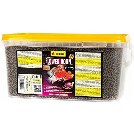 Tropical Flower Horn Young Pellet Cichlid Yemi 50gr
