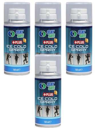 Stay Safe Soğutucu Sprey 150 ml 4 Adet