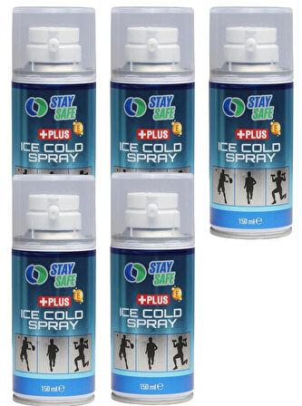 Stay Safe Soğutucu Sprey 150 ml 5 Adet