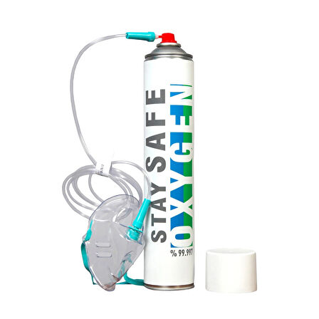 Stay Safe Taşınabilir Medikal Oksijen 6 Adet