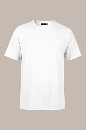 METALIC Erkek Çok Renkli T- Shirt Regular Fit Rahat Kesim Bisiklet Yaka 3'lü Basic Tişört Paketi