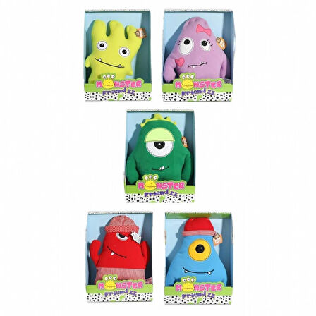 4100900 - PELUŞ MONSTER FRIEND KUTULU 8 AST (Lisinya)