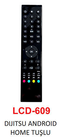 Dijitsu Android Serisi LCD-LED TV Kumanda LCD-609