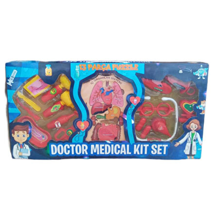 5011 - 13 PARÇA PUZZLE DOKTOR SETİ (Lisinya)