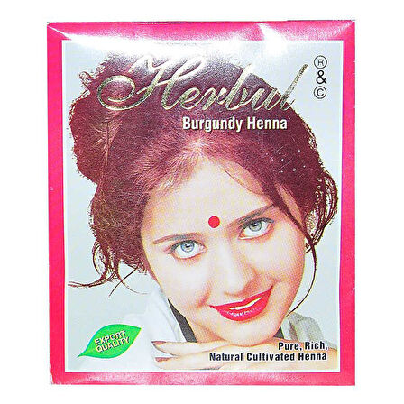 Kızıl Hint Kınası (Burgundy Henna) 10 Gr Paket