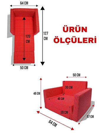 Çocuk Yatağı Komple Sünger Katlanabilir Koltuklu-(0-6 YAŞ)%100 Pamuklu Kumaş BARBİE DESENLİ