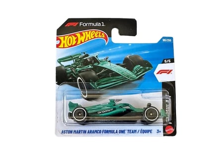 HOT WHEELS ASTON MARTiN ARAMCO FORMULA 1 ONE TEAM