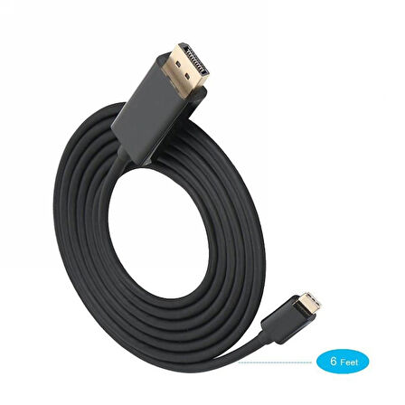 4467 Type C Usb 3.1 To Displayport Çevirici Dönüştürücü Adaptör Kablosu.