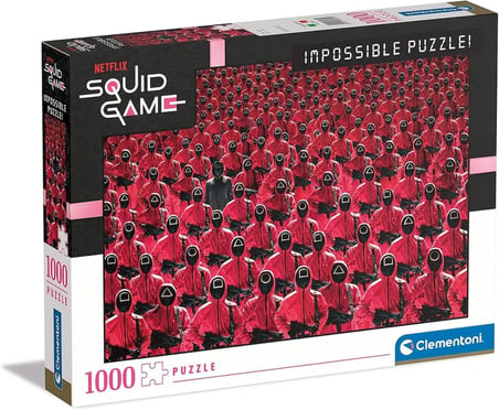– 1000 Parça Squid Game Yetişkin Puzzle – Impossible – 39695