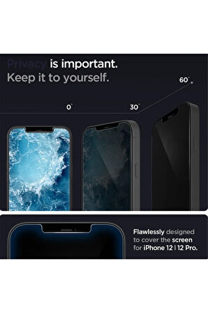 Iphone 12 Pro Max Tam Kaplayan Hayalet Nano Ekran Koruyucu Cam - Ultra Ince K2