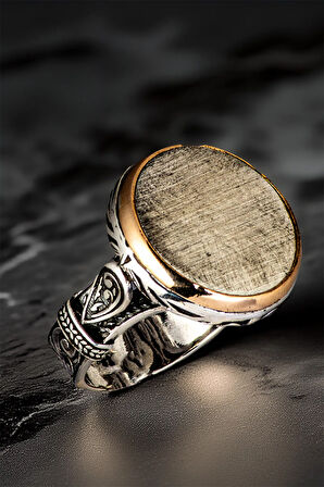 Erkek Oval Model 925 Ayar Gümüş Yüzük