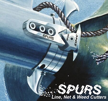 Spurs Halat, ağ ve yosun kesici Şaft Ø 25 mm B Model
