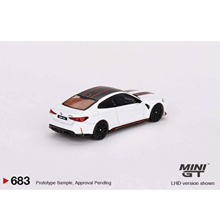 Mini Gt 1:64 Scale Bmw M4 Csl Alpine White