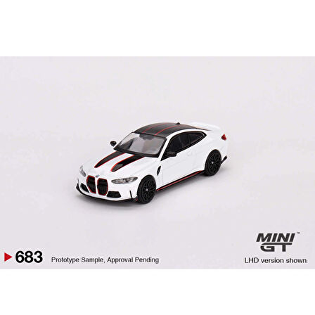 Mini Gt 1:64 Scale Bmw M4 Csl Alpine White