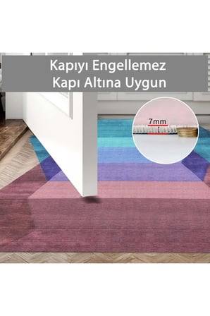 Banyo Paspası, Yumuşak Banyo Halısı, Kaymaz Dot Tabanlı, Yıkanabilir - 60x100