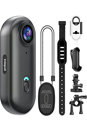 Mini Wıfı Aksiyon Kamerası 1080p Taşınabilir Vücut Kamerası Giyilebilir Video Kaydedici Ipx7 Su Geçirmez