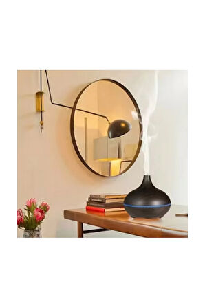 Hava Nemlendirici 7 Led Işıklı Aromatik Oda Kokusu 550 Ml Kahve Aroma Difüzörü Buhar Makinası