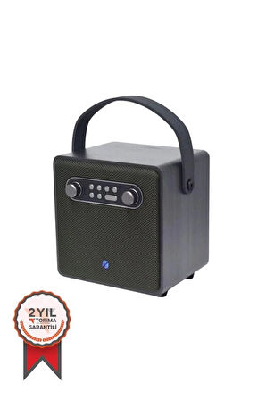 Bts-1688 Yeşil Mikrofonlu Karaoke Bluetooth Hoparlör