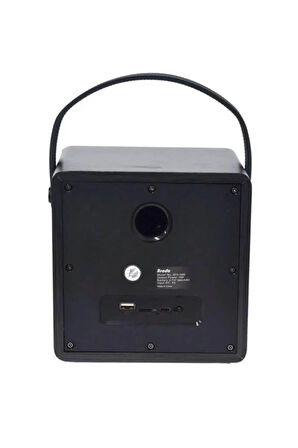 Bts-1688 Yeşil Mikrofonlu Karaoke Bluetooth Hoparlör