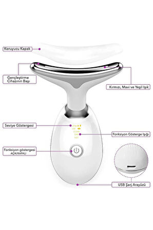 Yüz Ve Boyun Kırşıklık Giderici Ems Güzellik Cihazı ( Gıdık,sarkma,kırışıklık)