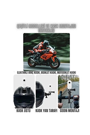 Mini 4k Wıfı Aksiyon Kamerası Vücut Kamerası Giyilebilir Video Kaydedici Hafıza Kartı Dahil