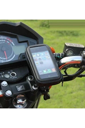 Motorsiklet Su Geçirmez Telefon Kılıfı Telefon Tutucu 7 İnç Xl