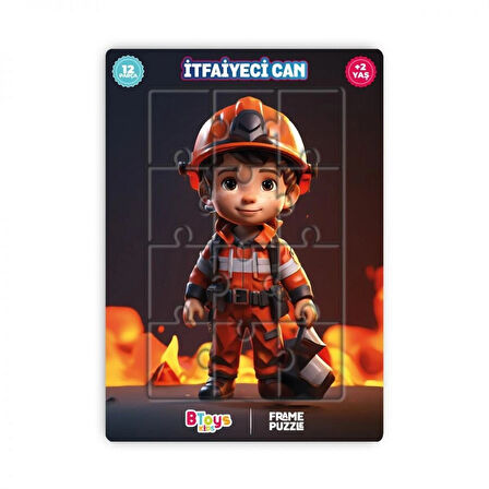 Btoys 5 Adet Lisanslı 12 Parça Can Serisi Puzzle