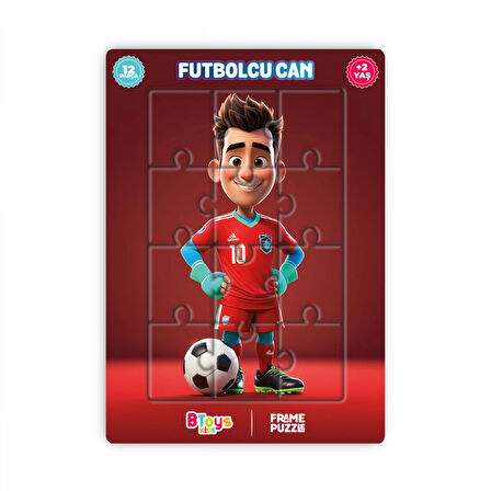 Btoys 5 Adet Lisanslı 12 Parça Can Serisi Puzzle