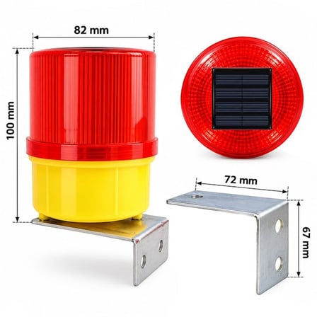 PM-39271 Solar İkaz Lambası