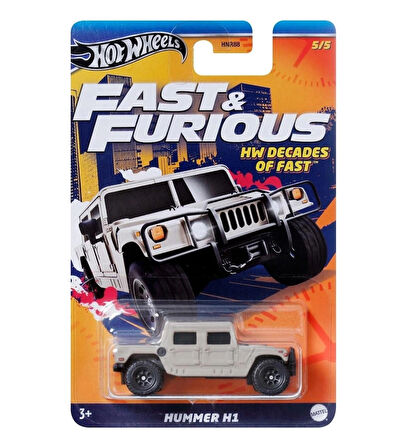 Hot Wheels Fast And Furious HNR88 Decades Of Fast 5'li Set